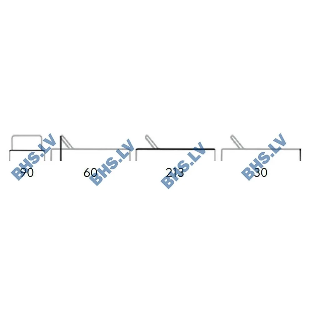Alumīnija sauļošanās krēsls JOY