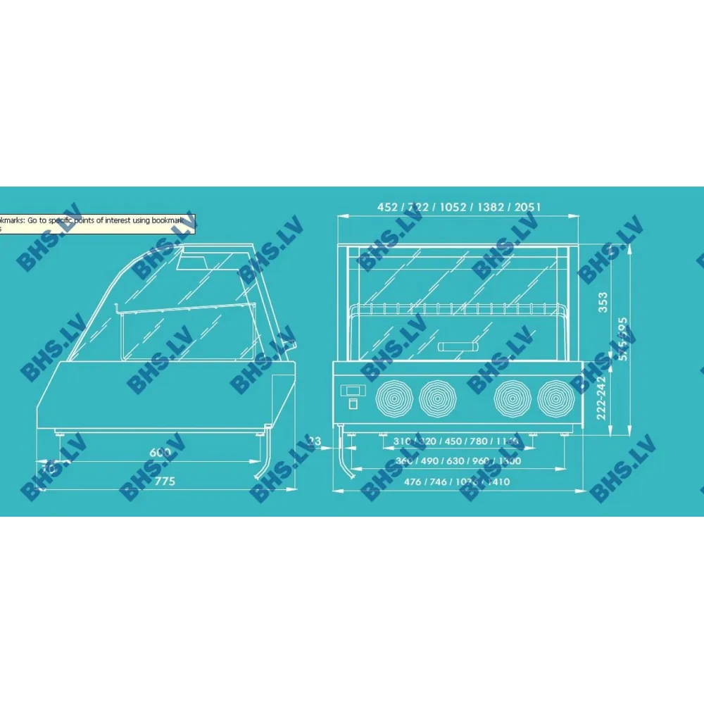 Холодильная витрина KENTUCKY COLD 600