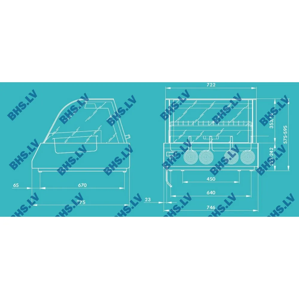 KENTUCKY COLD Ice Cream Display Case 2GN