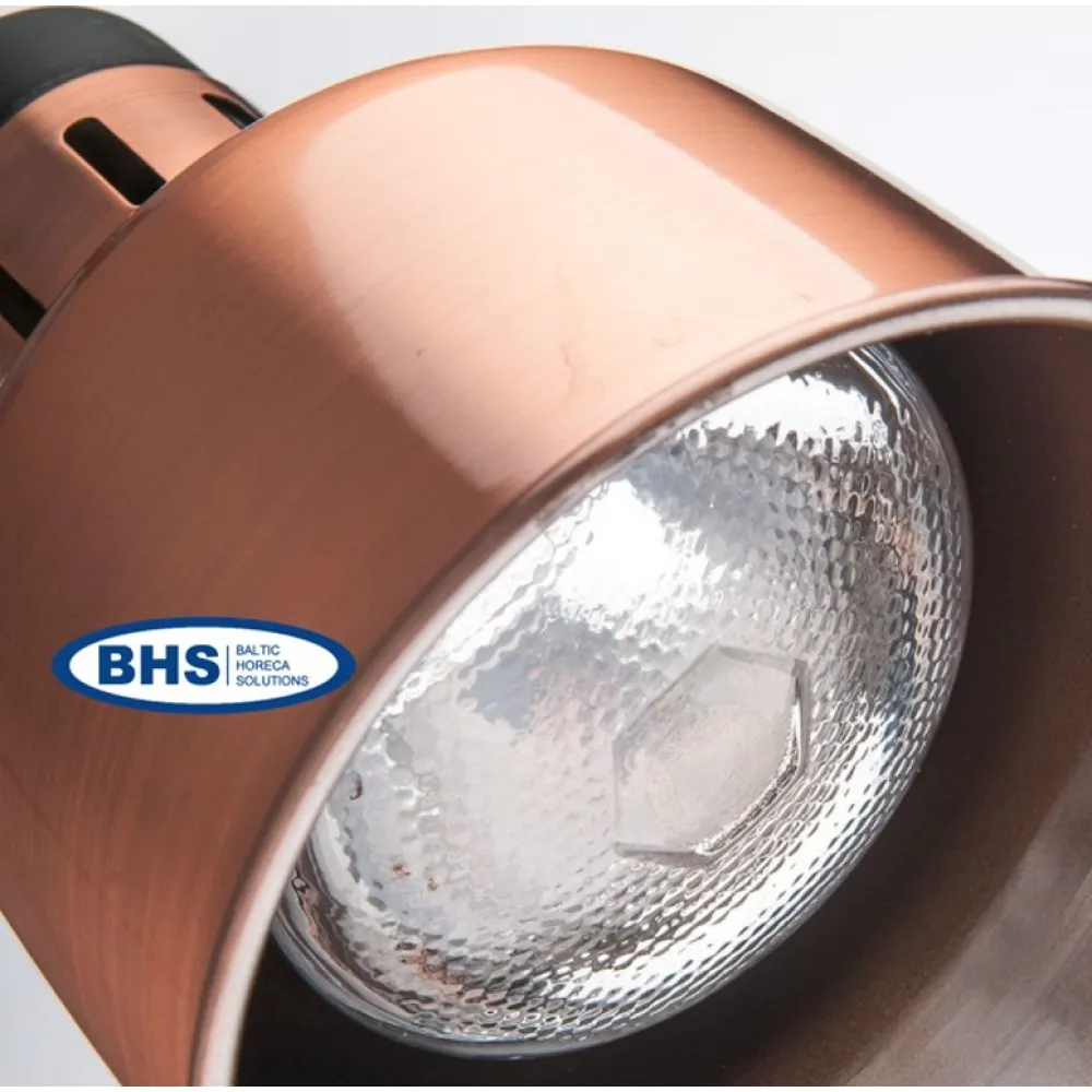 Copper Pendant Food Heating Lamp