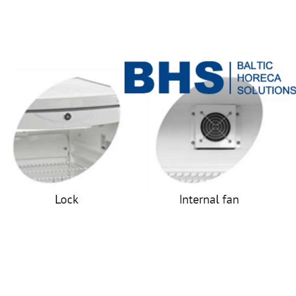 Premium White Bottle Cooler 105L