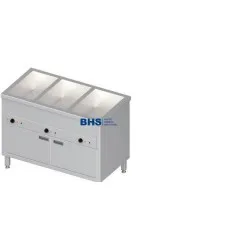 Marmiit neutraalse kapiga 4 GN1/1