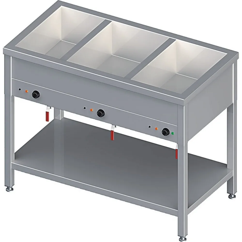 Neutral Heated Serving Dish GN 2 1/1