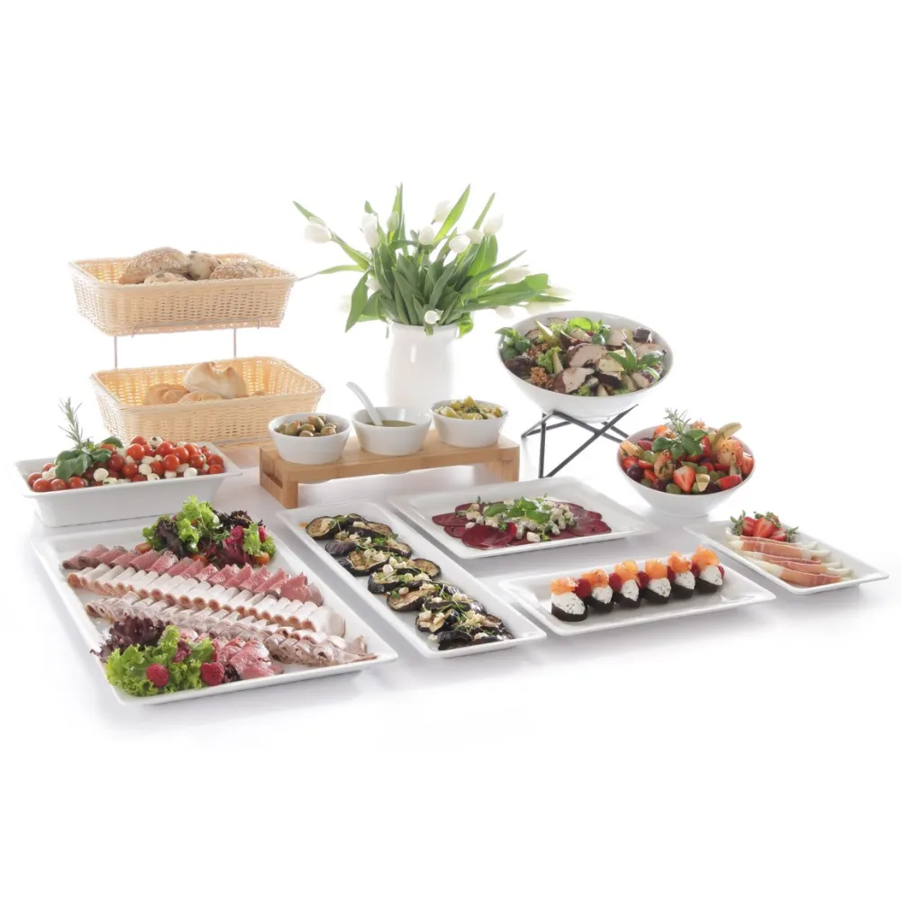 Melamiin GN1/3-20 mm Kitsas Äärega