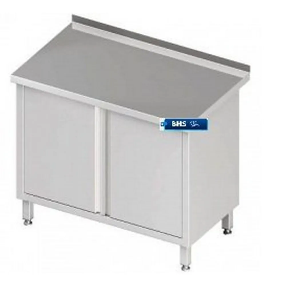 Versatile Folding Table with Hinged Doors