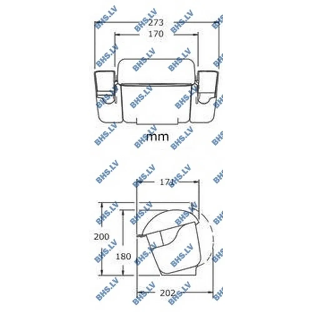 Мини организатор O123Y с охлаждающим отсеком