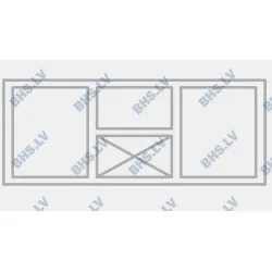 Cooling counter for baking trays P206