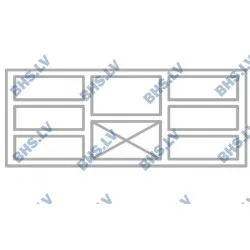 Saladette сounter P222 1300 mm