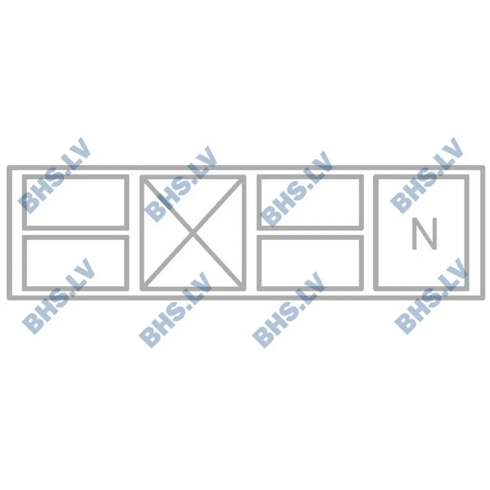 Kompaktne madal külmutusletiga töötasapind 1600 mm