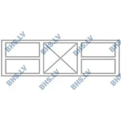 Galds saldētava zemais P226 1300mm