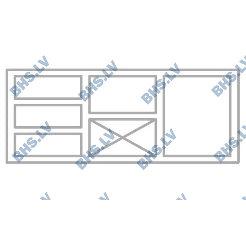 Congélateur de Table en Acier Inoxydable avec Plateau en Granit 1300 mm