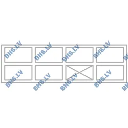Холодильный стол с гранитной столешницей 1720 мм P313