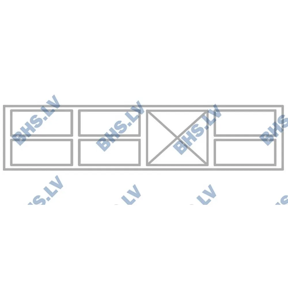 Zemais galds ledusskapis P327 - 1720mm