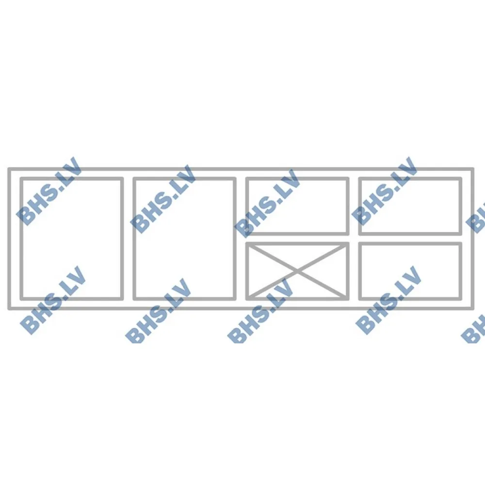 Saladette let P332 - 1720 mm