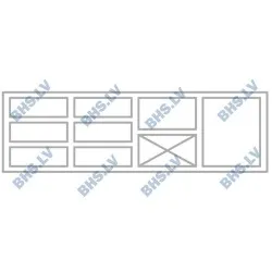 Холодильный стол с подъемным механизмом P345 1920 мм