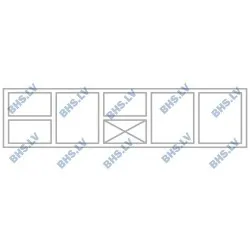 Tõstemehhanismiga külmutuslaud P433 2330 mm