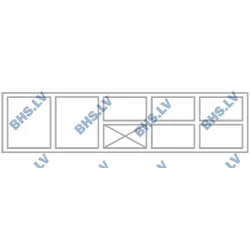 Cooling counter with granite table top 2130 mm P436