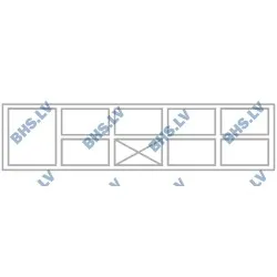 Saladette сounter P438 2130 mm