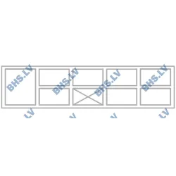 Cooling counter with granite table top 2130 mm P438