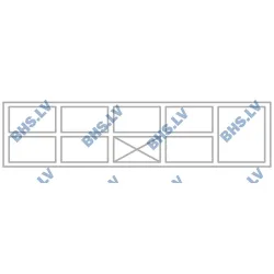 Cooling counter with granite table top 2130 mm P438