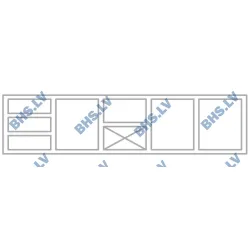 Холодильный стол с гранитной столешницей 2130 мм P443