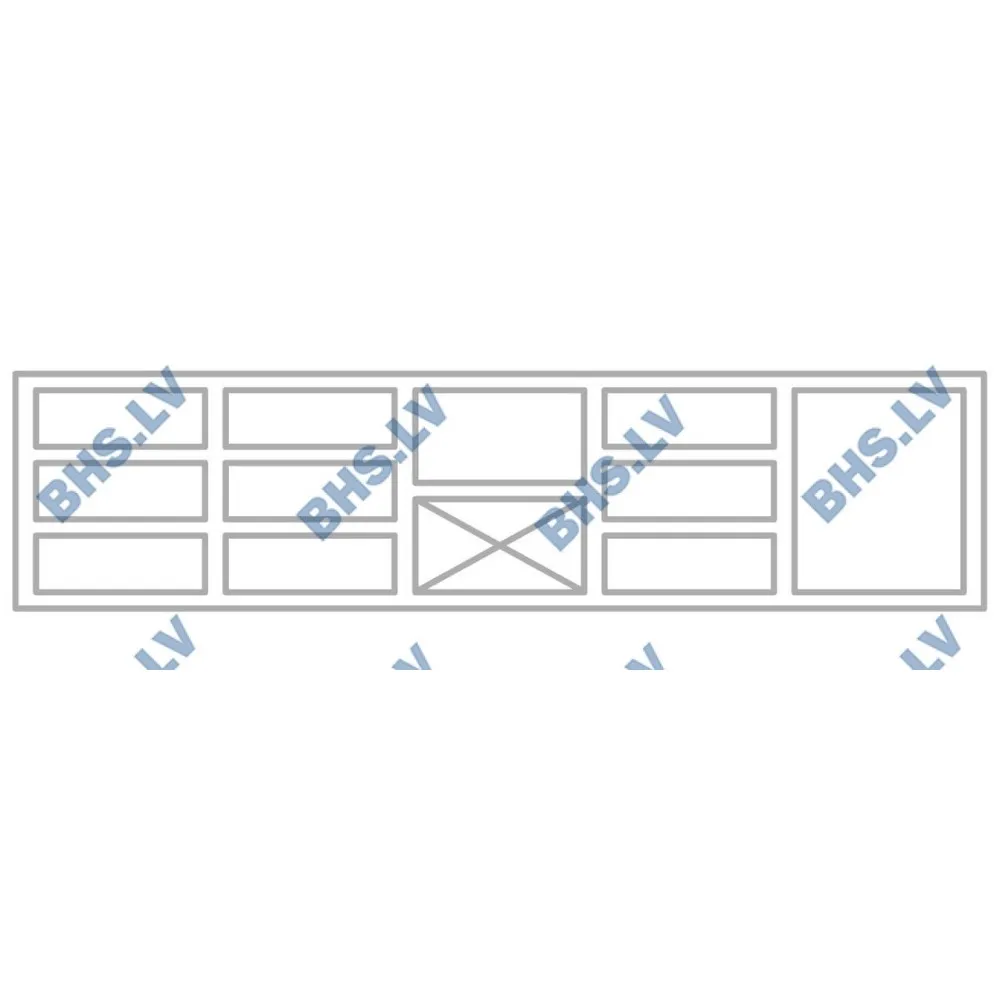 Saladette lett P448 2130 mm