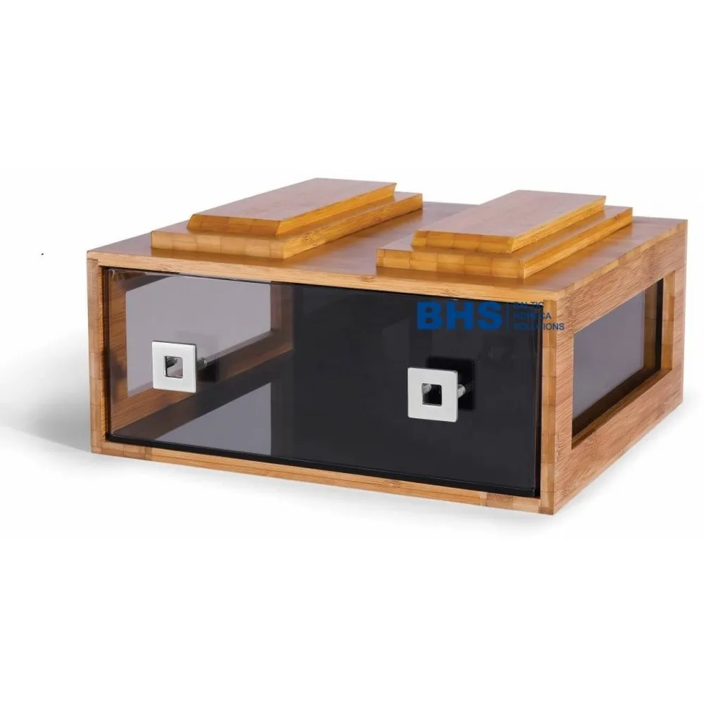 Сервировочное блюдо с выдвижным ящиком