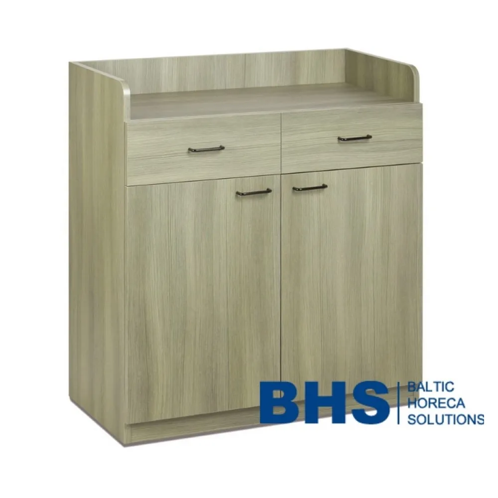 Viesmīļu servēšanas stacija uz ritenīšiem Perseo B2