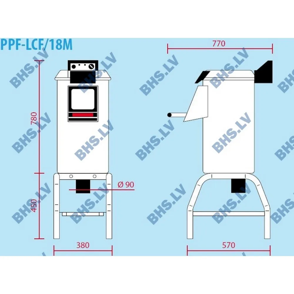 Электрическая картофелечистка PPF/18