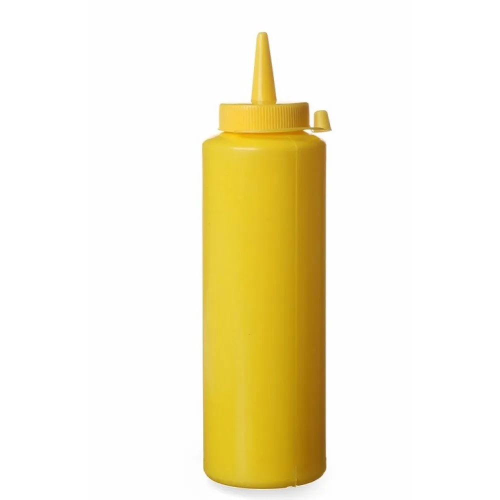 Bouteille doseuse à sauces 350 ml - Jaune Éclatante