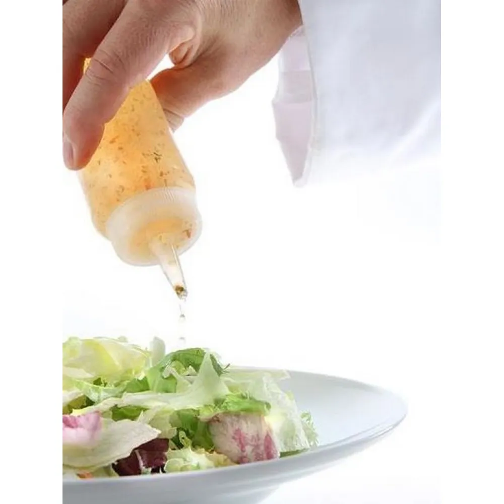 Skaidrus padažų dozatorius 700 ml