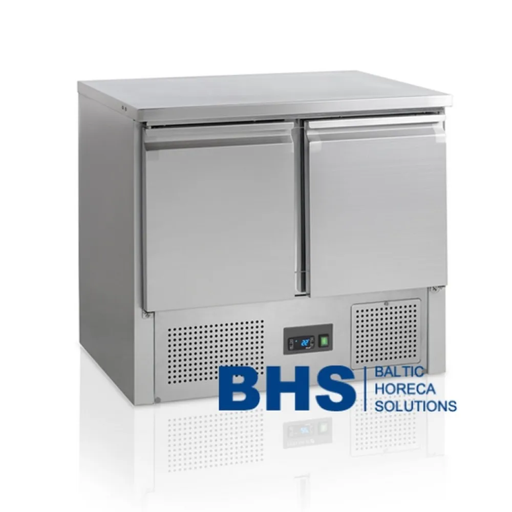 Nerūsējošā tērauda galds ledusskapis SA910