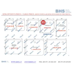 Pasirengimo lentelė 700