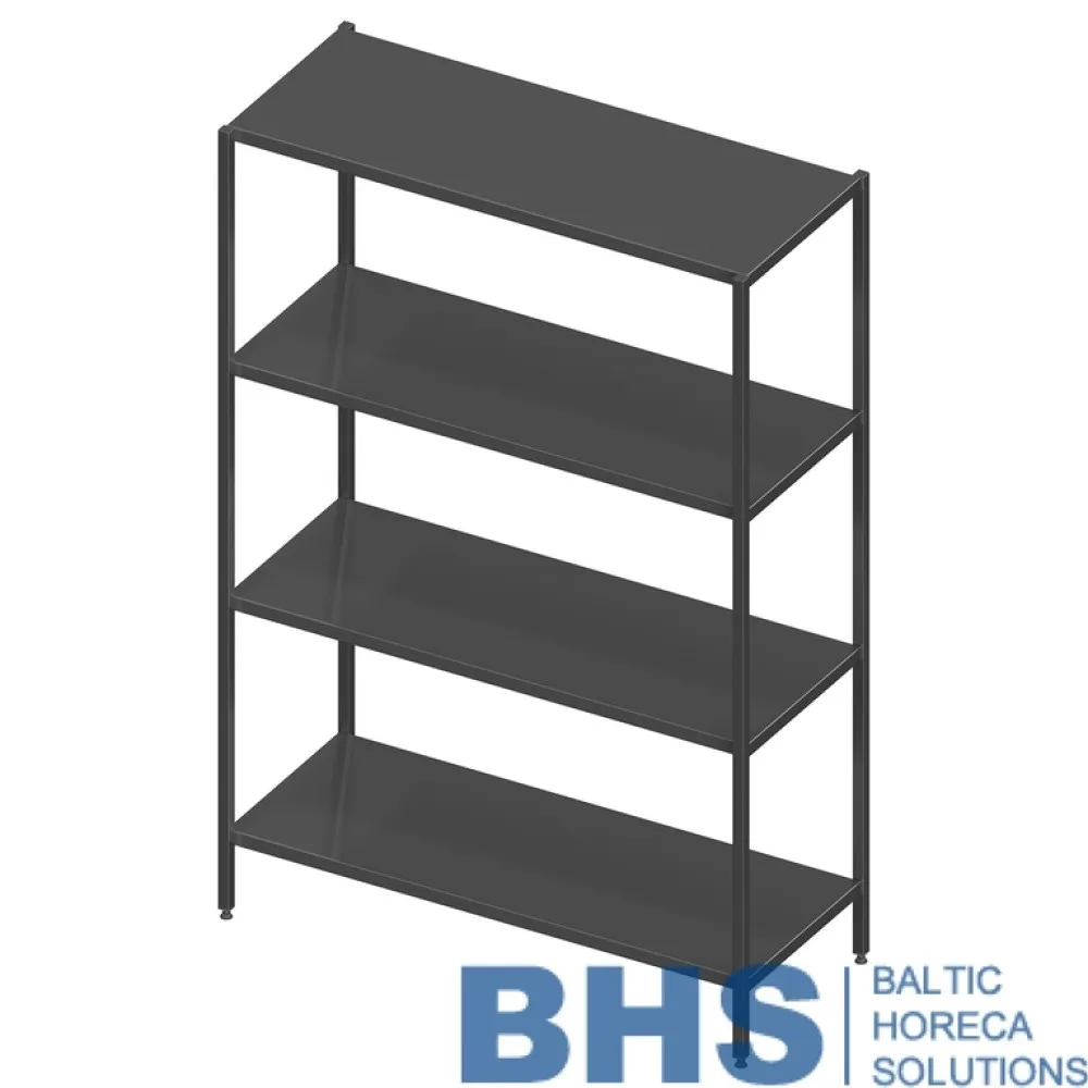 Heavy-Duty Metal Shelving Unit