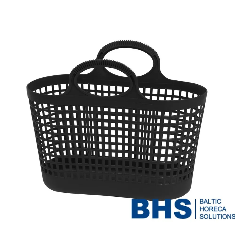 Vintage Chic Shopping Basket