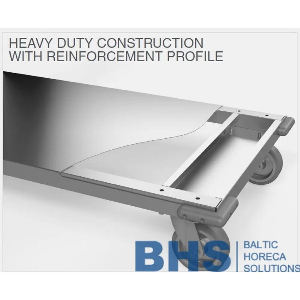 Heavy-Duty Low Platform Trolley 1100