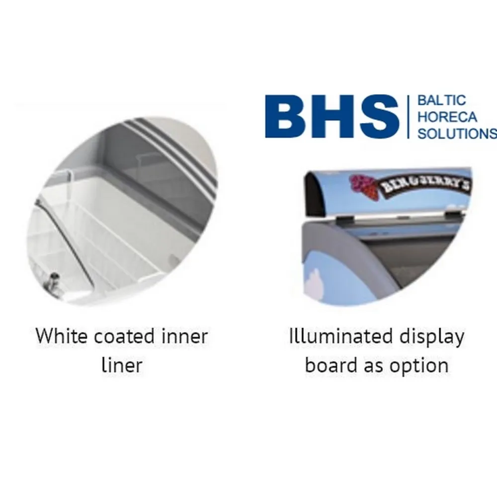 Jäätisekülmik 138 l - Elegantne lahendus