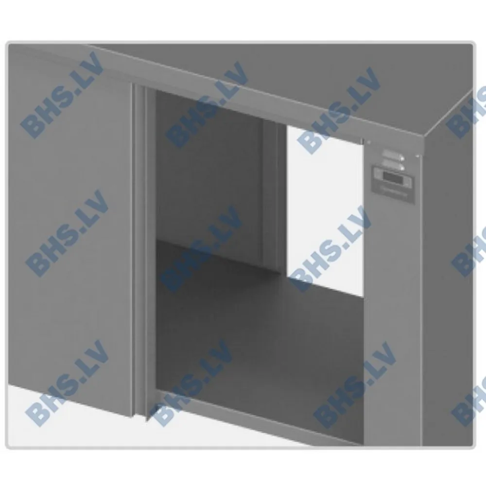 Стол для подогрева тарелок с дверцами