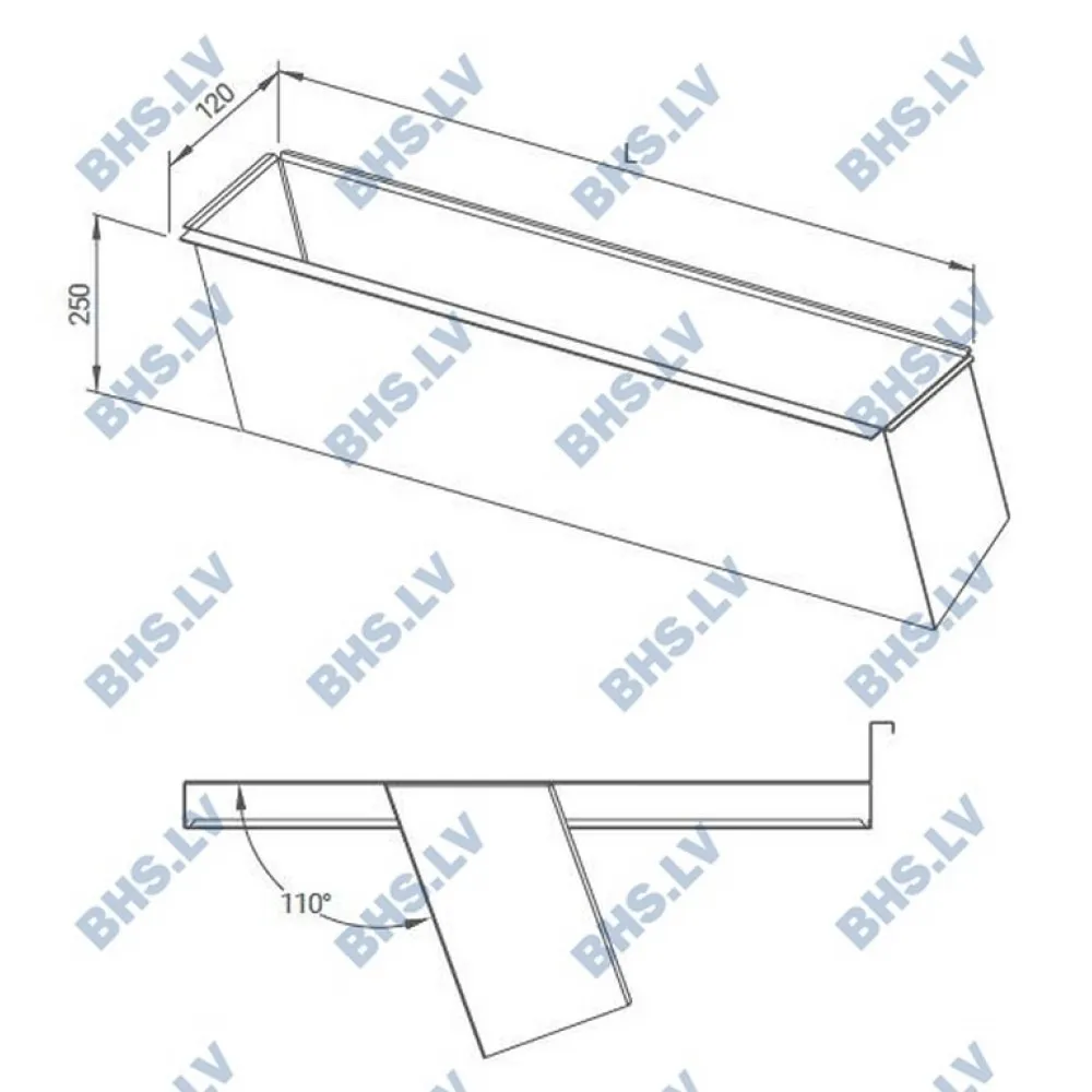 Стильный ледяной бассейн для бутылок
