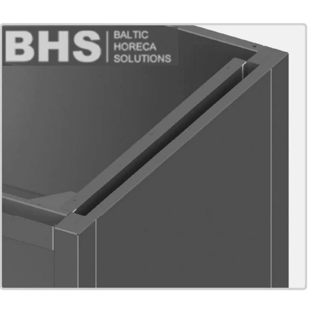 Roostevabast terasest külgpaneel