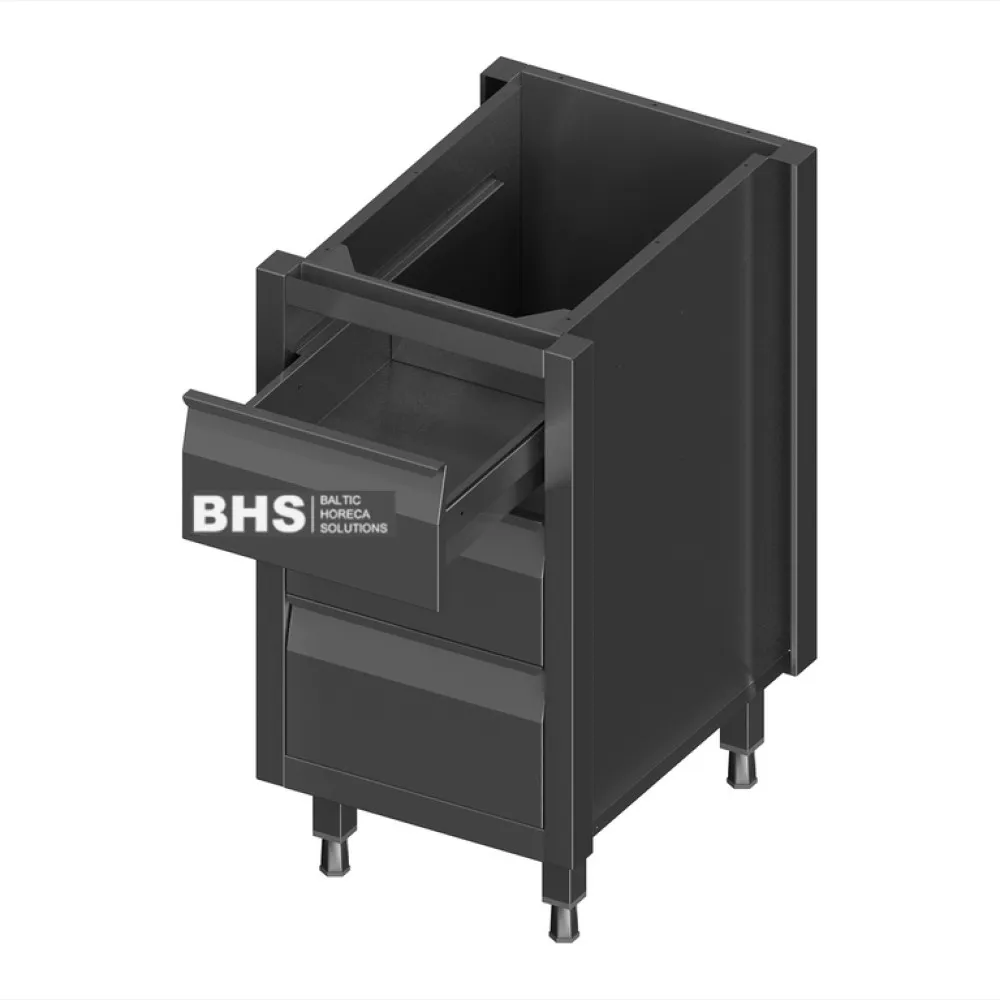 Étagère modulable avec 3 tiroirs