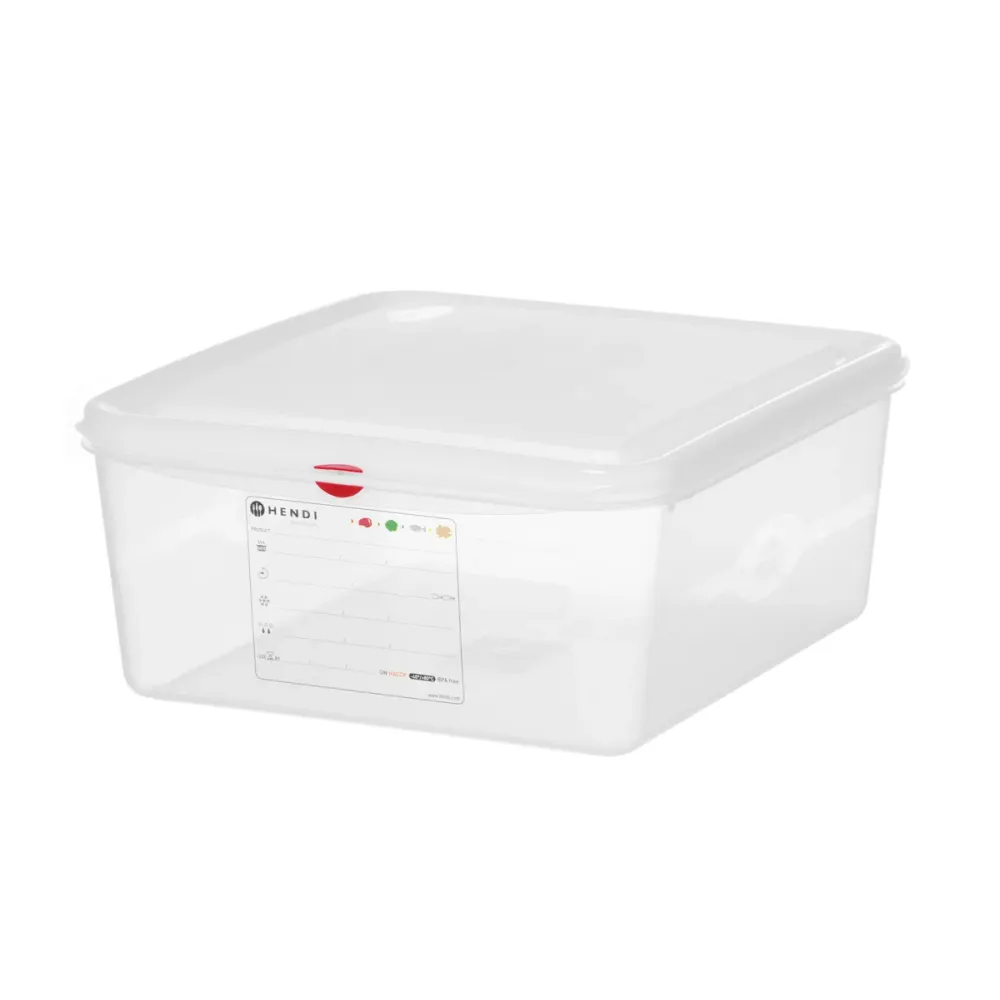GN 2/3 H-150 mm nõu kaanega, polüpropüleen, 13,5 L (873311)