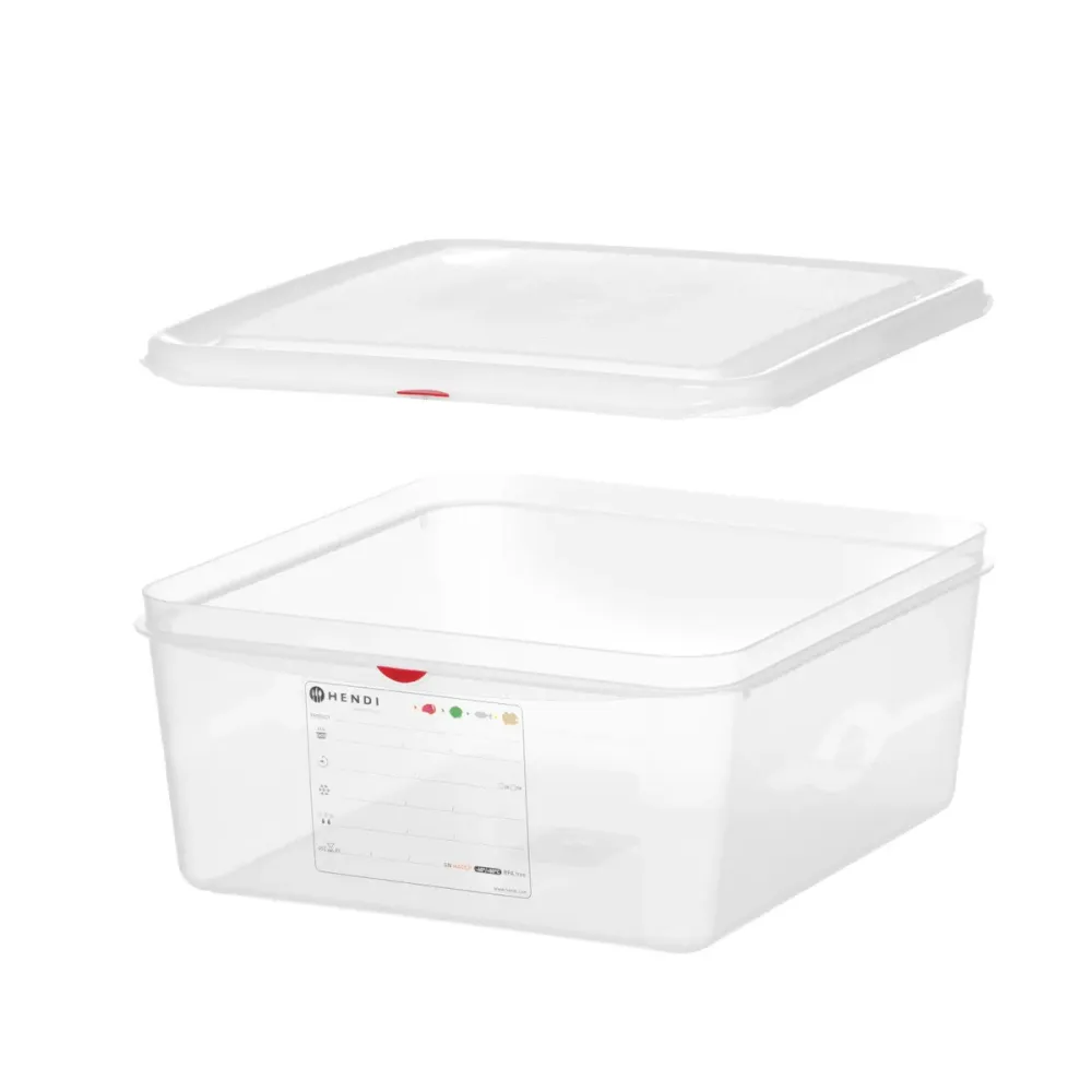 GN 2/3 H-150 mm nõu kaanega, polüpropüleen, 13,5 L (873311)