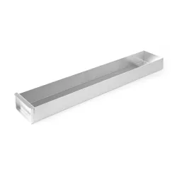 Eemaldatava külgpaneeliga küpsetusplaat 580x100x(K)50 mm