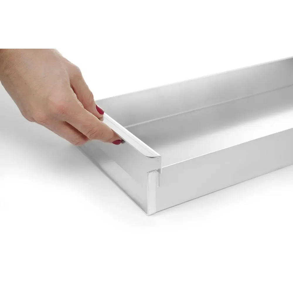 Eemaldatava külgpaneeliga küpsetusplaat 580x200x(K)50 mm (689868)