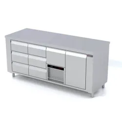 Tõstemehhanismiga külmutuslaud P345 1920 mm