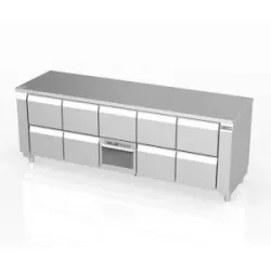 Tõstemehhanismiga külmutuslaud P414 2330 mm