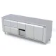 Premium Stainless Steel Cooling Counter with Lift Mechanism