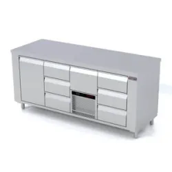 Tõstemehhanismiga külmutuslaud P439 2330 mm