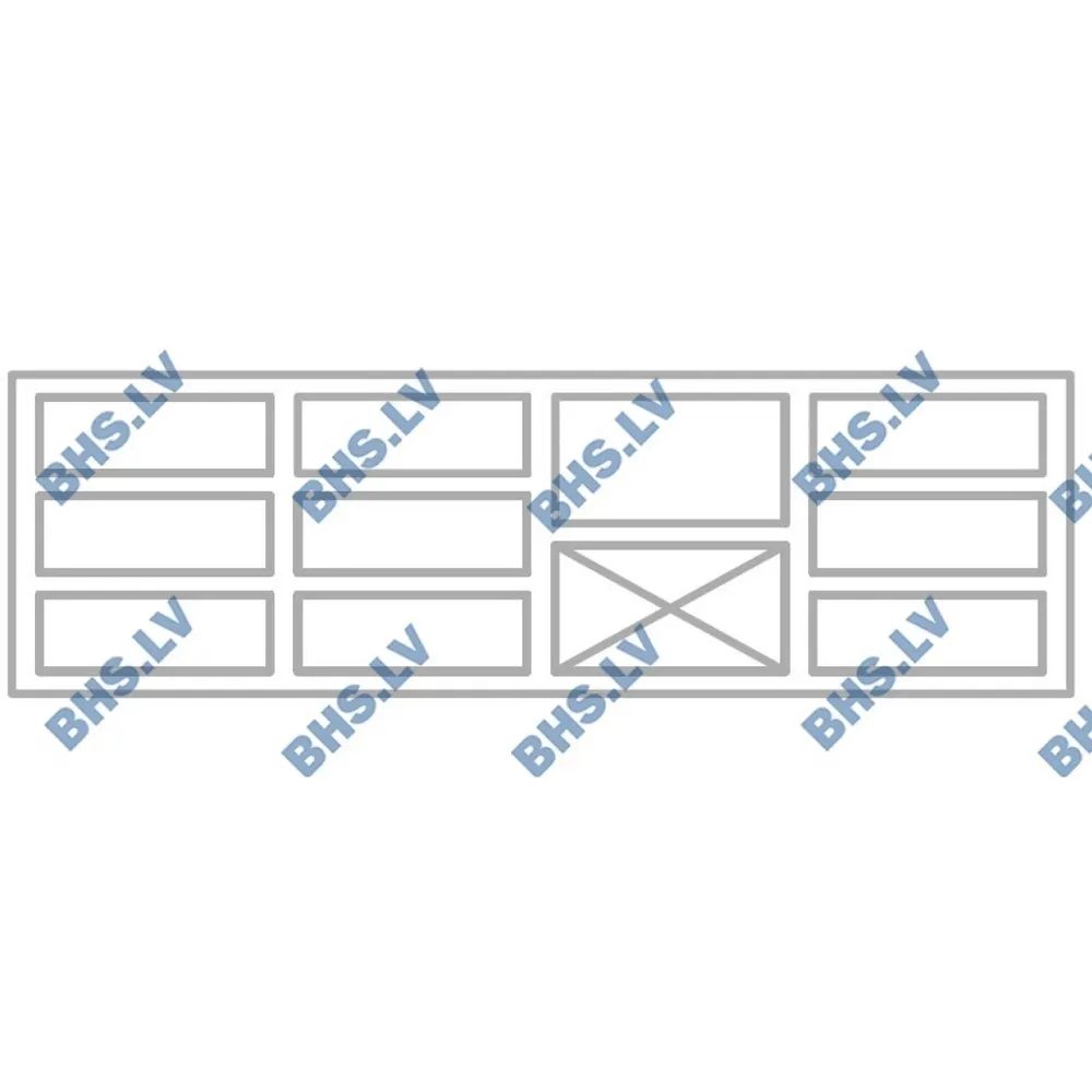 Šaldomas salotų stalas P323 – 1720mm